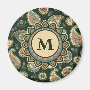 Imán Cypress Paisley Pattern Magnet