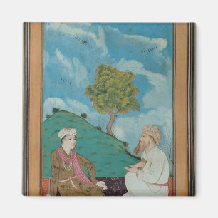 Imán D-181 fol.9 Profesor y alumno de 1674