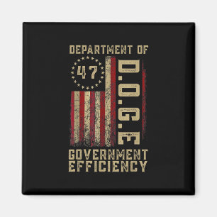 Imán D.o.g.e Doge Departamento De Eficiencia Gubernamen