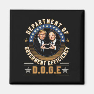 Imán D.o.g.e Doge Departamento De Eficiencia Gubernamen