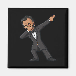 Imán Dabbing Abraham Lincoln 4 de julio Abe Dab Boys G