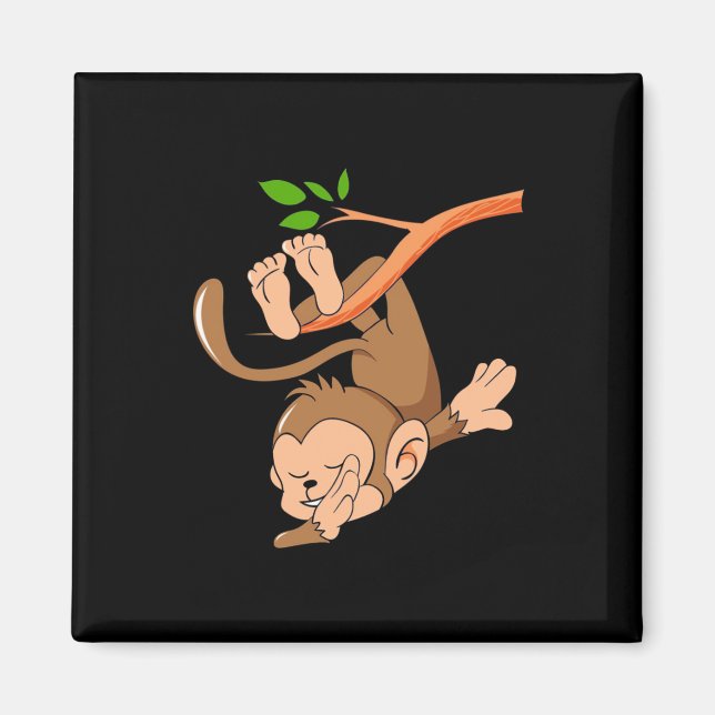 Imán Dabbing Dance Monkey (Frente)
