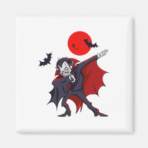 Imán Dabbing Dracula Vampiro Halloween Count Dabula Gif