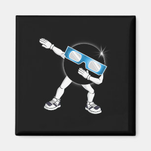 Imán Dabbing Eclipse solar total 2024 Total niños Dab