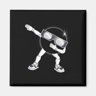 Imán Dabbing Eclipse solar total 2024 Total niños Dab