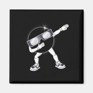 Imán Dabbing Eclipse solar total 2024 Total niños Dab