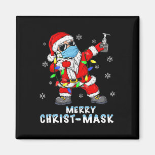Imán Dabbing Santa Claus Feliz Navidad Navidad Diversió
