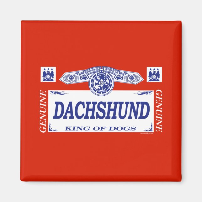 Imán Dachshund (Frente)