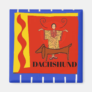 Imán DaCHSHUND, editar texto