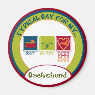 Imán Dachshund [liso]