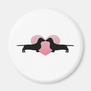 Imán Dachshund Lovers