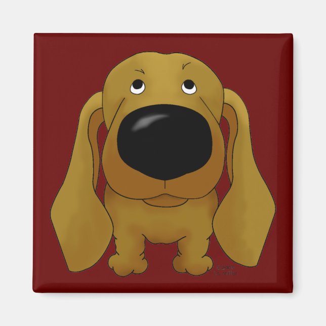 Imán Dachshund Magnet (Frente)
