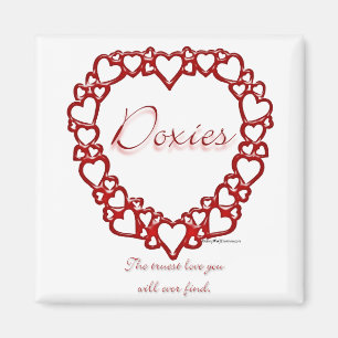 Imán Dachshund True Love