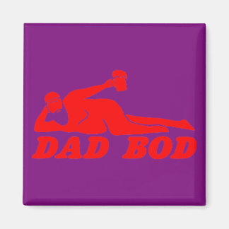 Imán Dad Bod #USAPatriotGraphics ©WhiteTigerLLC.Com