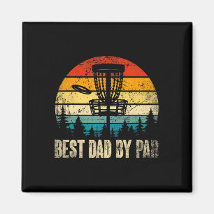Imán Dad By Par Vintage Disk Funny Dad Day