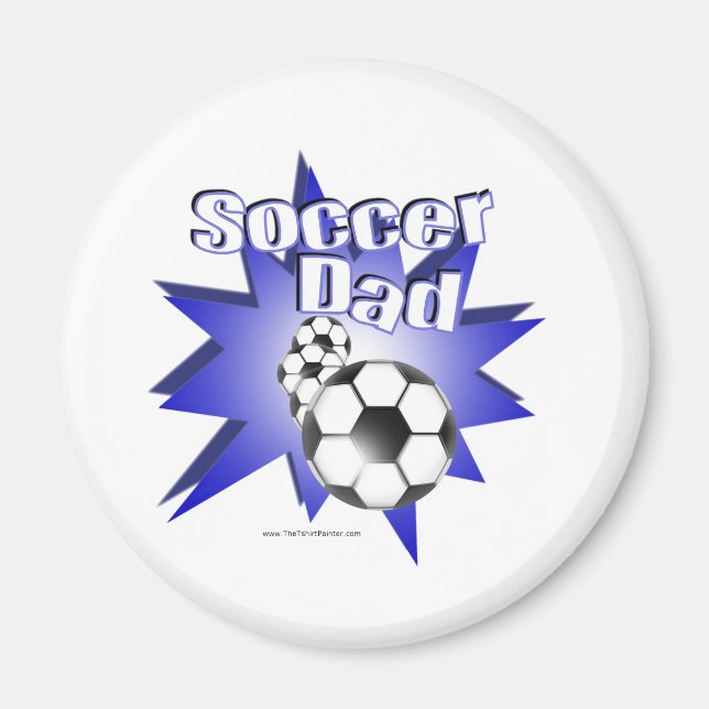 Imán DAD de fútbol (Frente)