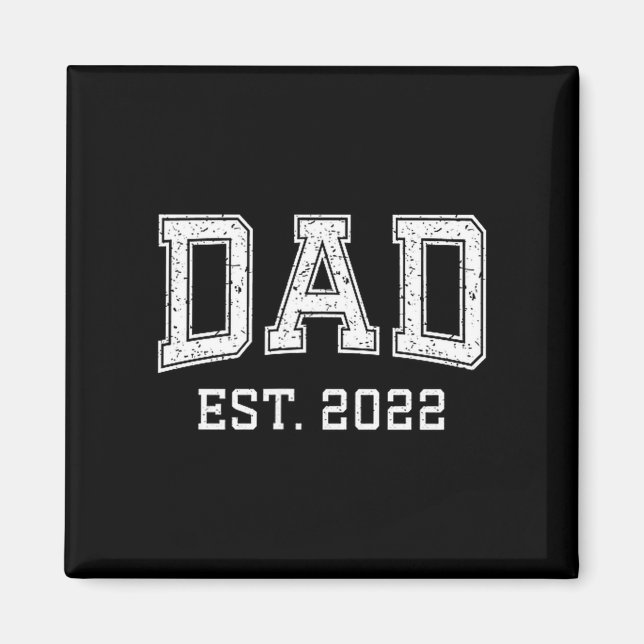Imán Dad Est 2022 Dad D Fathers Day Ized  (Frente)
