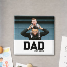 Dad Established Customizable Year Father's Day 