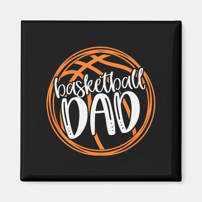 Imán DAD Shirt de baloncesto (Frente)