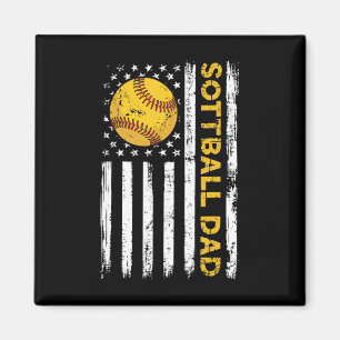 Imán Dad Softll Usa Bandera Americana Papá Patriótico D