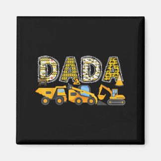 Imán Dada Excavadora de Construcción Familia Niños Igua
