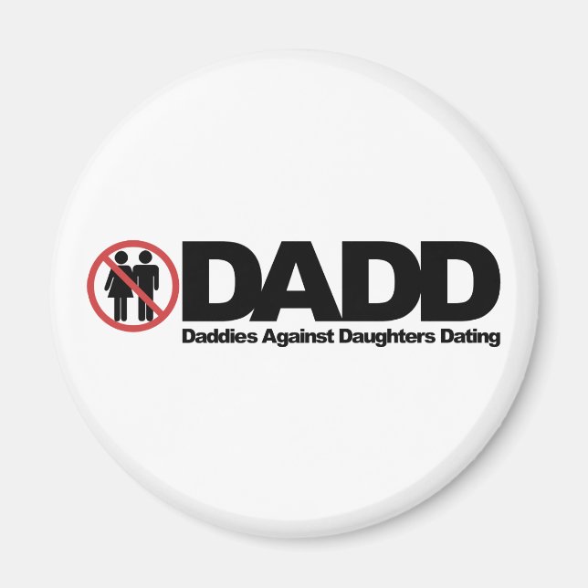 Imán DADD Daddis contra hijas citas (Frente)