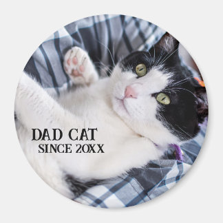 Imán Daddy cat since Photo cute cat