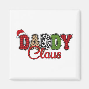 Imán Daddy Claus Plaid Pattern-60095
