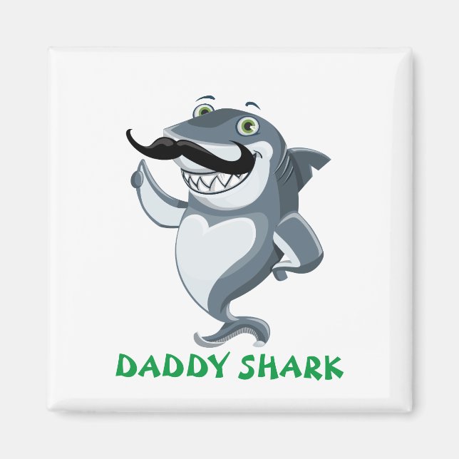 Imán Daddy Shark (Frente)