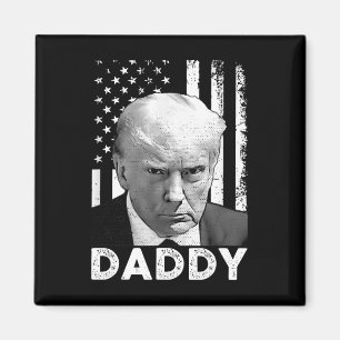 Imán Daddy Trump 2025 partidarios del presidente hombre