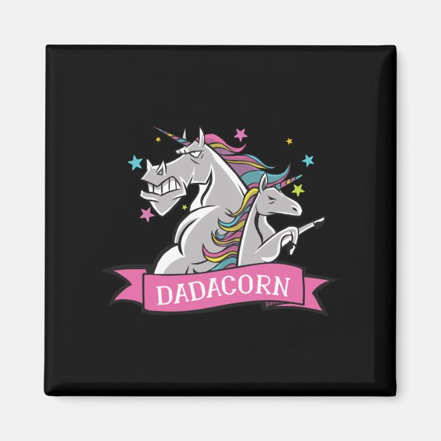 Imán Daddy Unicorn (Frente)