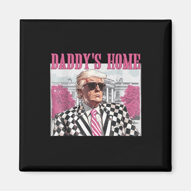 Imán Daddys Home Trump Pink 2024 (Frente)