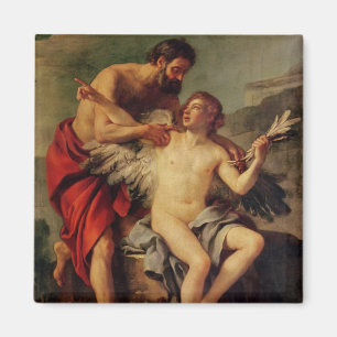 Imán Daedalus que ata las alas de Ícaro, c.1754