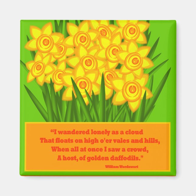 Imán Daffodils (Frente)