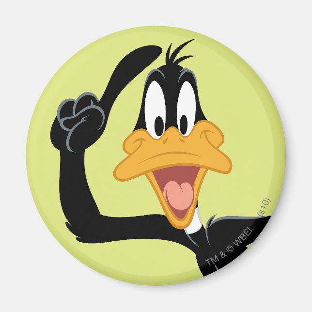 Imán DAFFY DUCK™ con una gran idea (Frente)