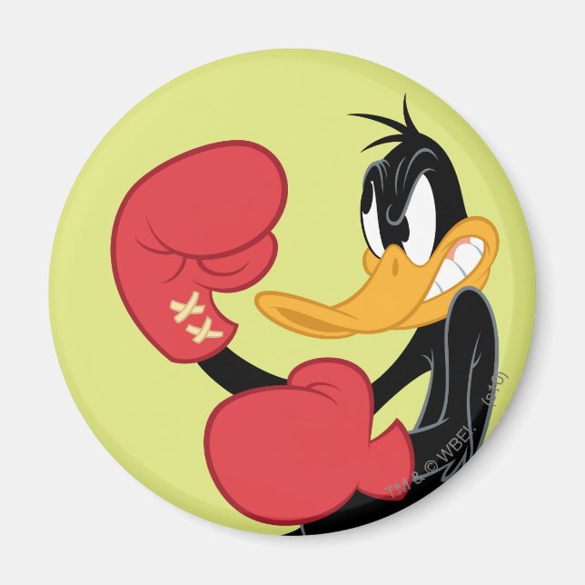 Imán DAFFY DUCK™ el Boxer (Frente)