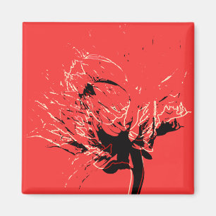 Imán dahlia duo