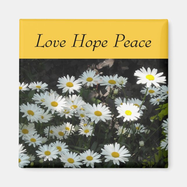 Imán Daisies (Frente)