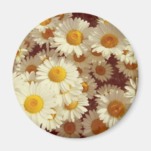 Imán Daisies vintage