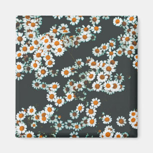 Imán Daisy Daisies Floral