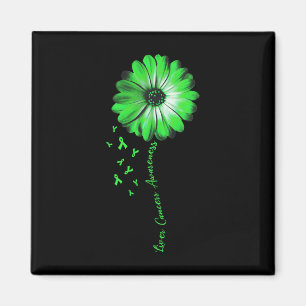 Imán Daisy Flower Hepal Cancer Awareness Gifts