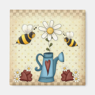 Imán Daisy Flower Magnet