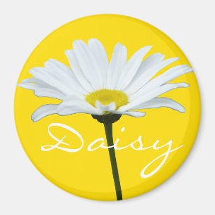 Imán Daisy Fridge Magnet Alegre Flor Daisy Regalos