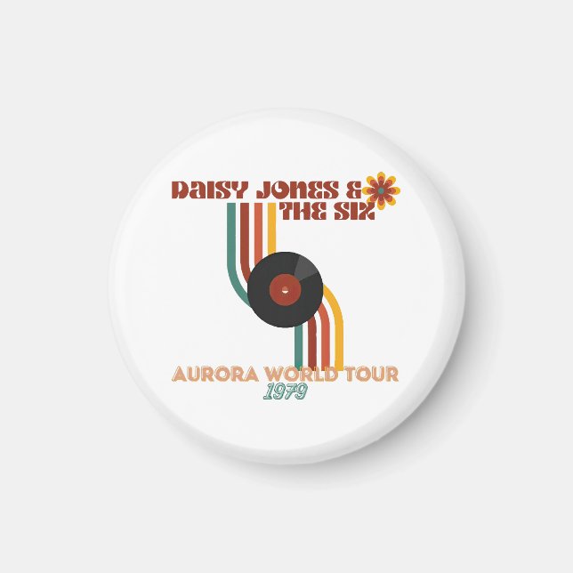 Imán Daisy Jones y The Six  (Frente)