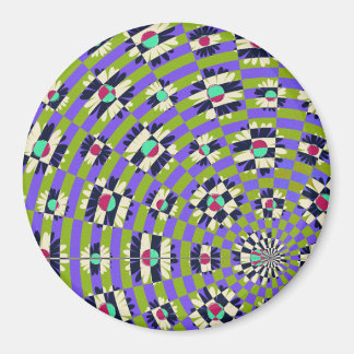 Imán Daisy Kaleidoscope