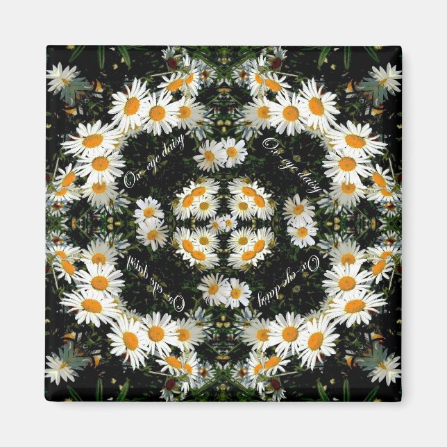 Imán DAISY RING ~ Magnet (Frente)