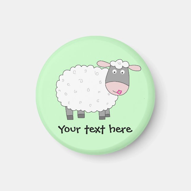 Imán Daisy Sheep (Frente)