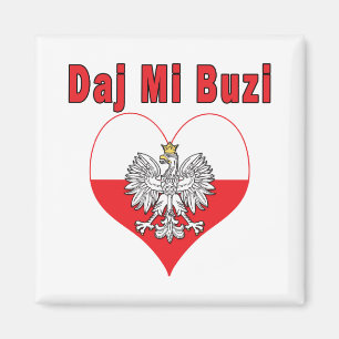 Imán Daj Mi Buzi Eagle Heart