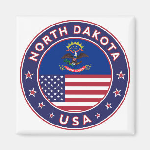 Imán Dakota del Norte