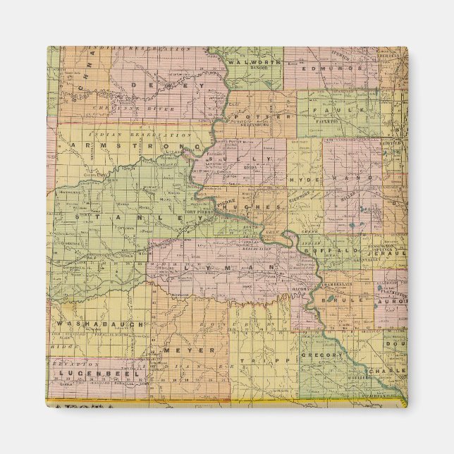 Imán Dakota del S (Frente)